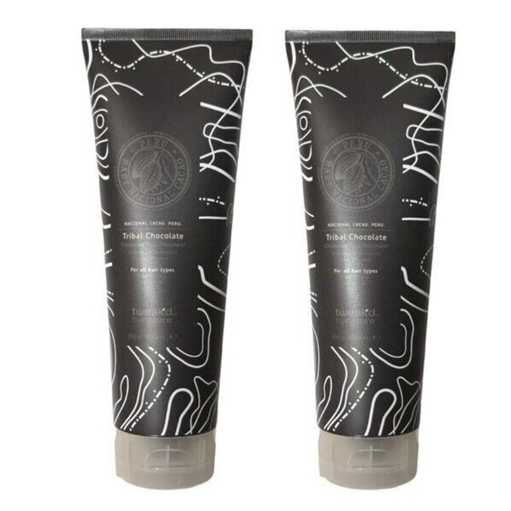 2X-Tweak’d by Nature Cleansing Hair Treatment TRIBAL CHOCOLATE 10.58oz ea Jumbo